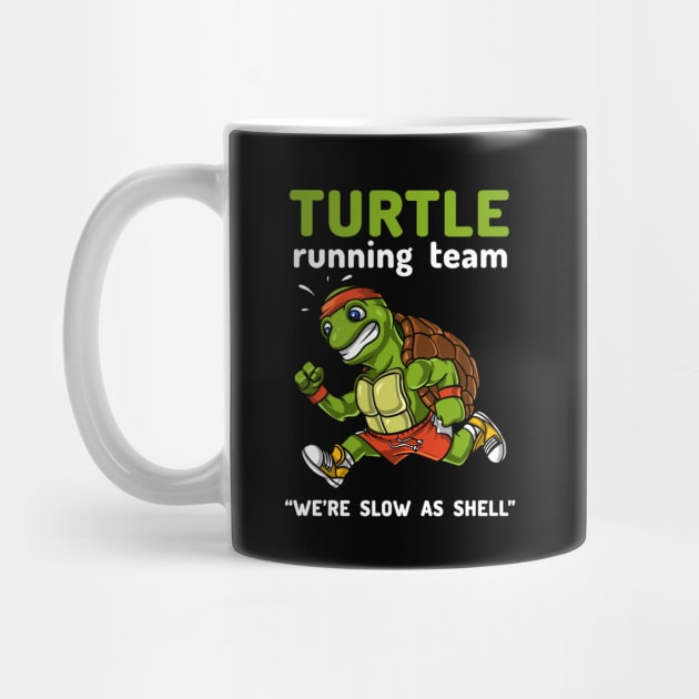 Turtle Running Team by underheaven